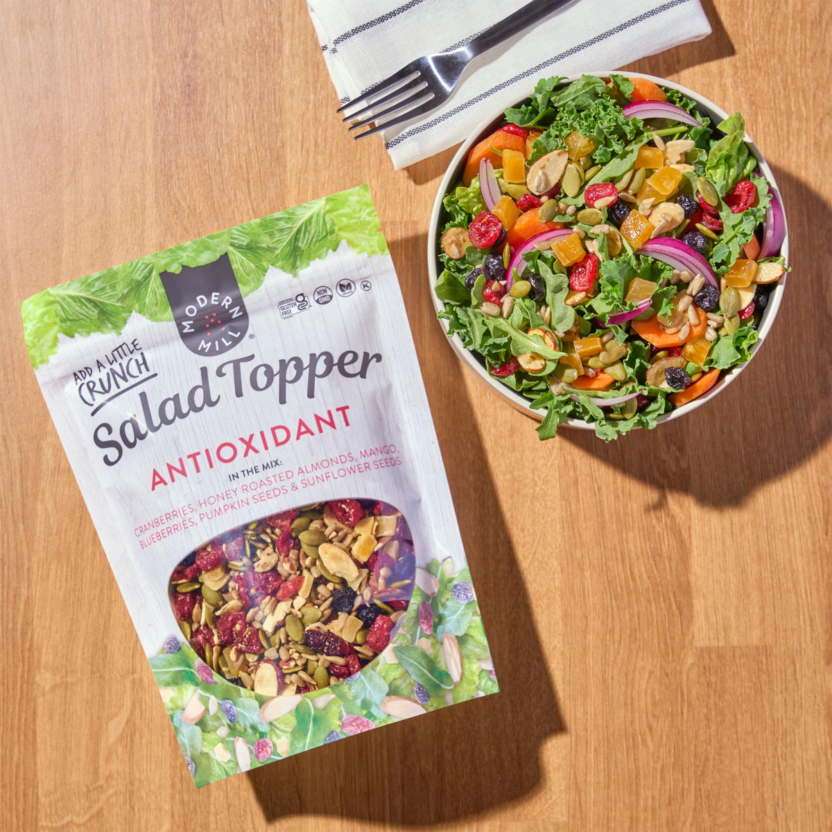 Modern Mill Gourmet Nut Salad Topper, Gluten Free, Kosher, Vegan