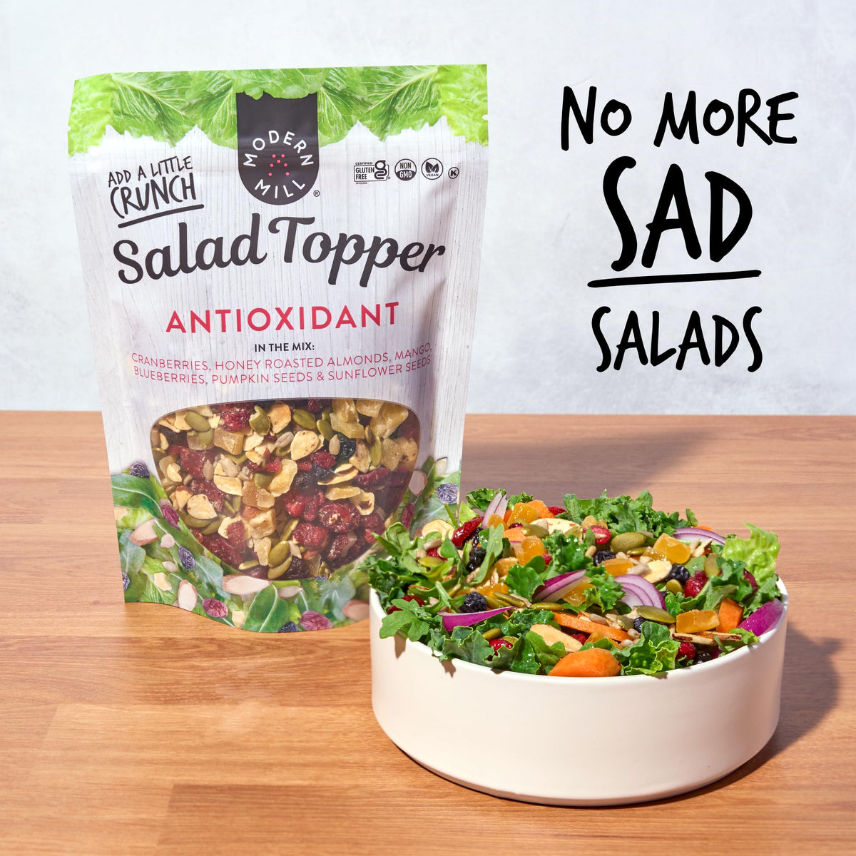 Modern Mill Gourmet Nut Salad Topper, Gluten Free, Kosher, Vegan