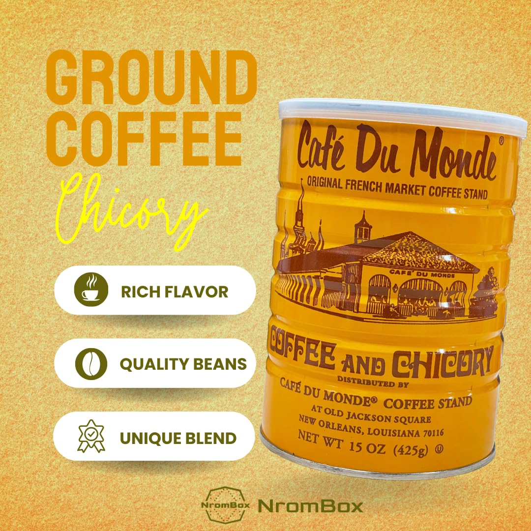 Cafe Du Mond Coffee and Chickory, 15 Ounce