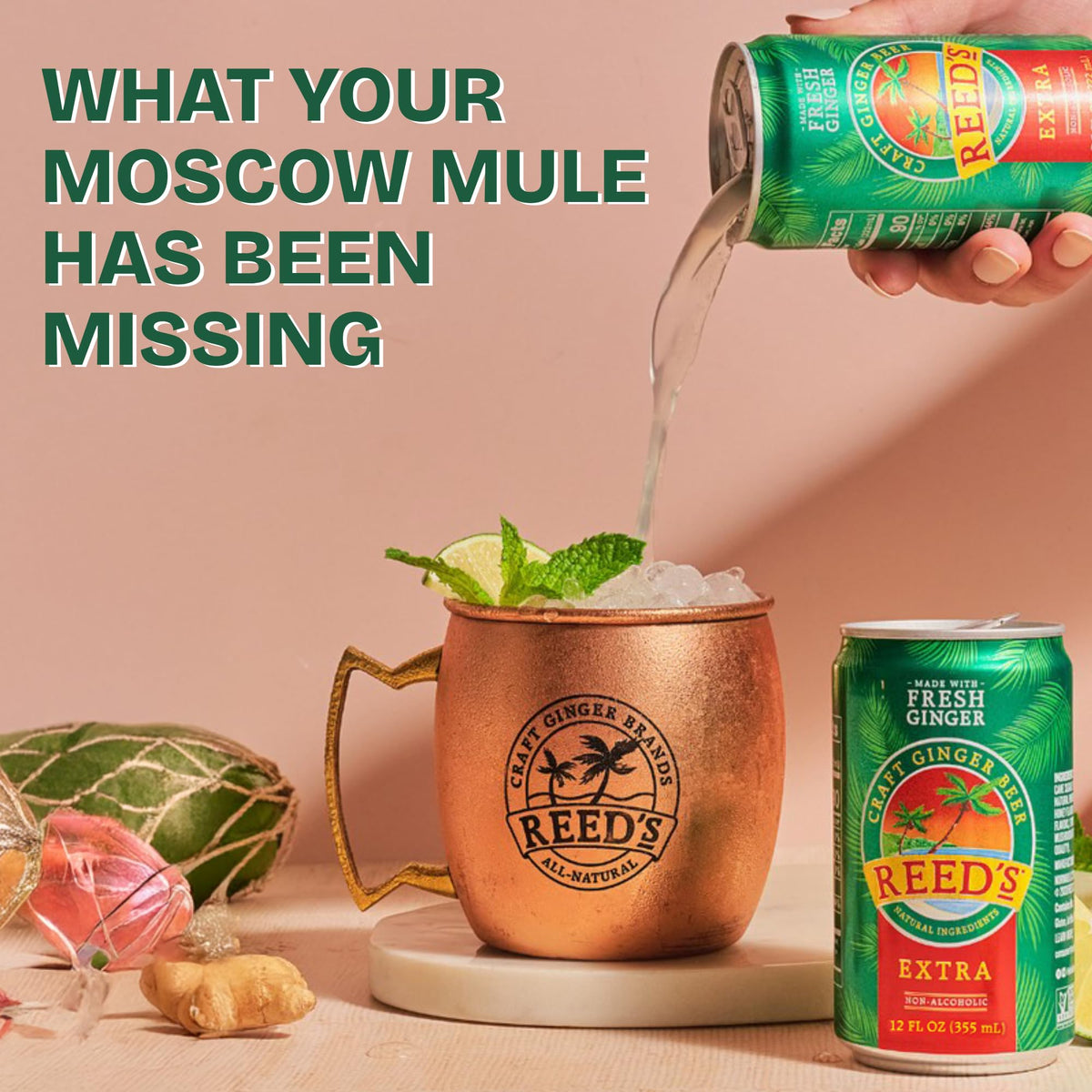 Reed's Real Ginger Ale Beer
