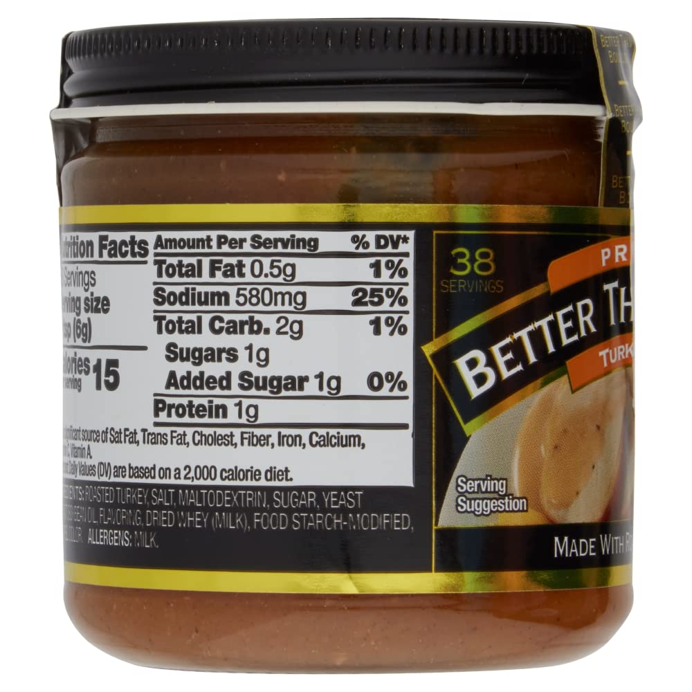 Better Than Bouillon Vegetarian No Chicken Base, Made with Seasoned Vegetables, Certified Vegan, Makes 9.5 Quarts of Broth 8 Ounces