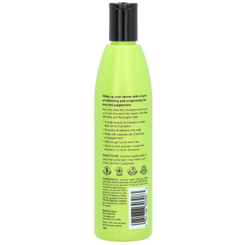 ShiKai (Pack of 2) Shampoo Tea Tree 12 Ounce (Pack of 2)