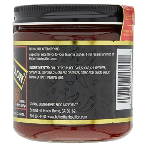 Better Than Bouillon Vegetarian No Chicken Base, Made with Seasoned Vegetables, Certified Vegan, Makes 9.5 Quarts of Broth 8 Ounces