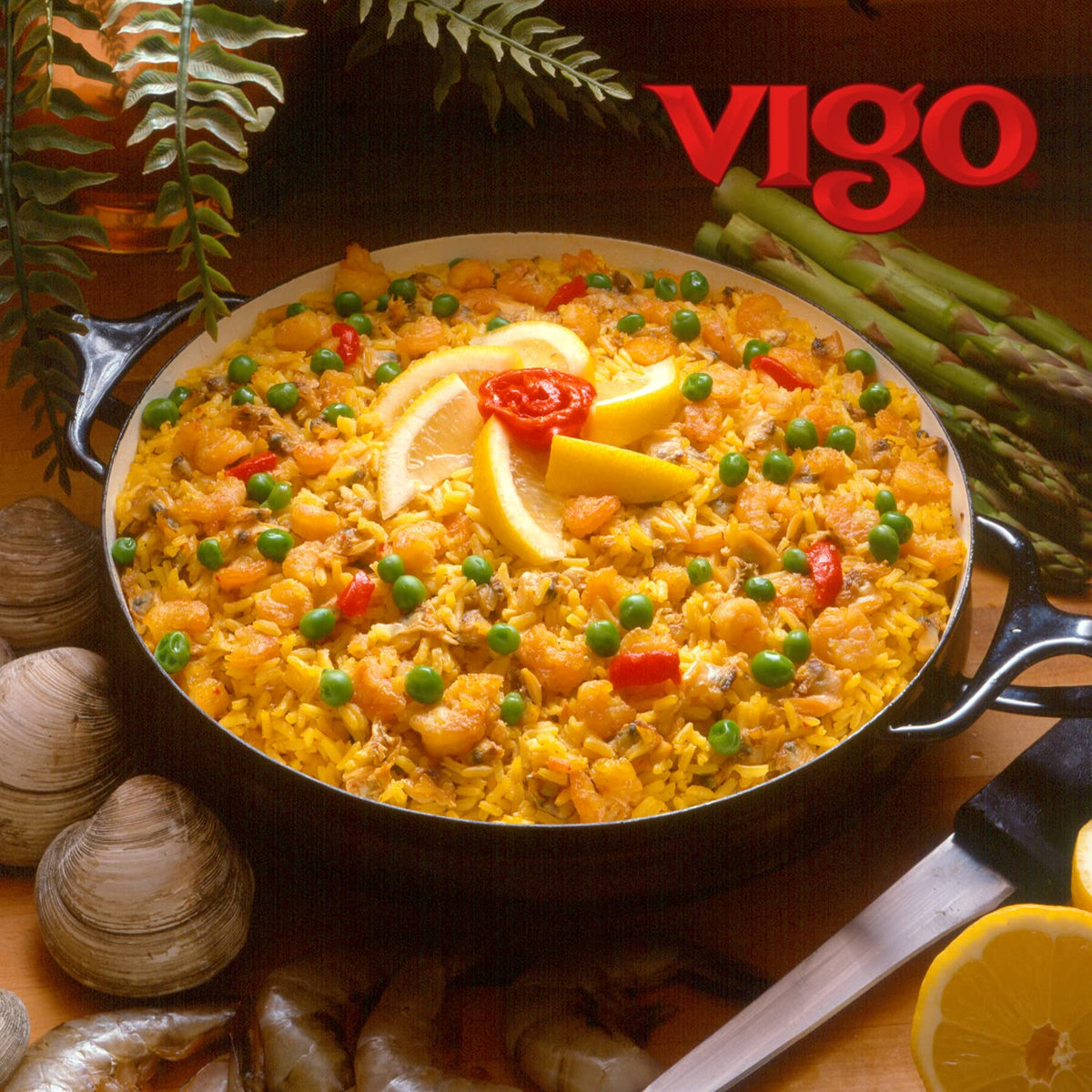 Vigo (12 pack) Authentic Saffron Yellow Rice, Low Fat