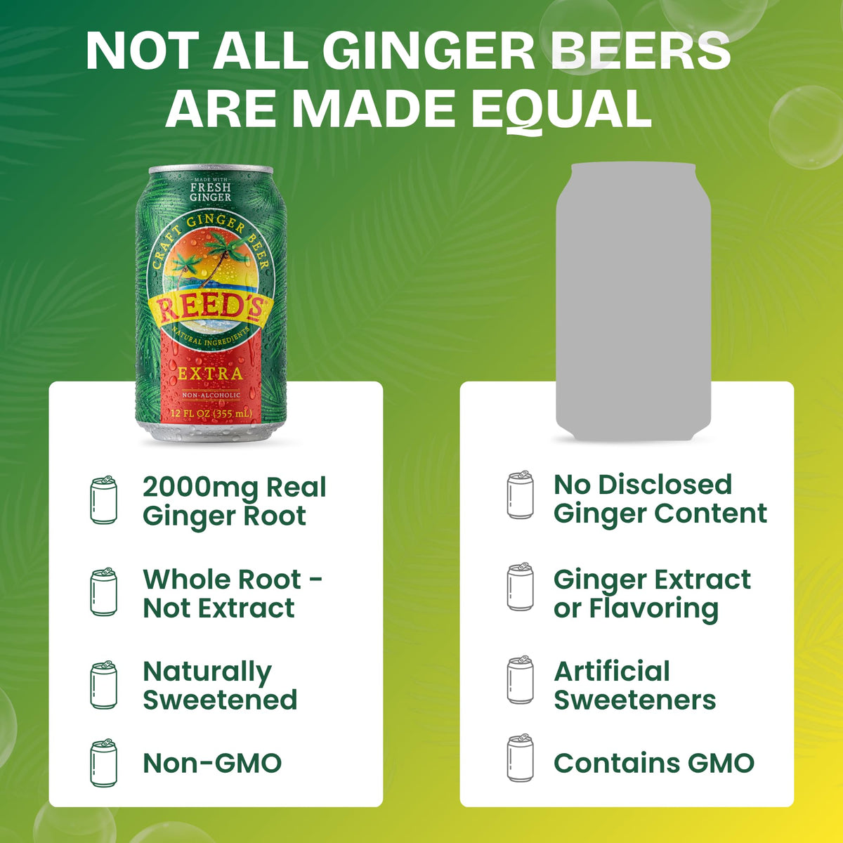 Reed's Real Ginger Ale Beer