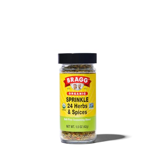 Bragg Sprinkle Herbs and Spices - Salt Free Seasoning, 1.5oz, Single