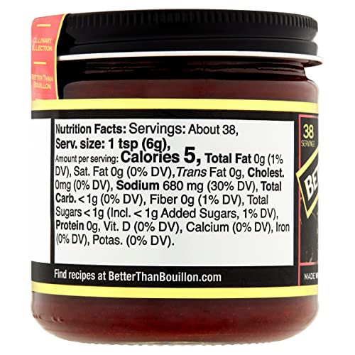 Better Than Bouillon Vegetarian No Chicken Base, Made with Seasoned Vegetables, Certified Vegan, Makes 9.5 Quarts of Broth 8 Ounces