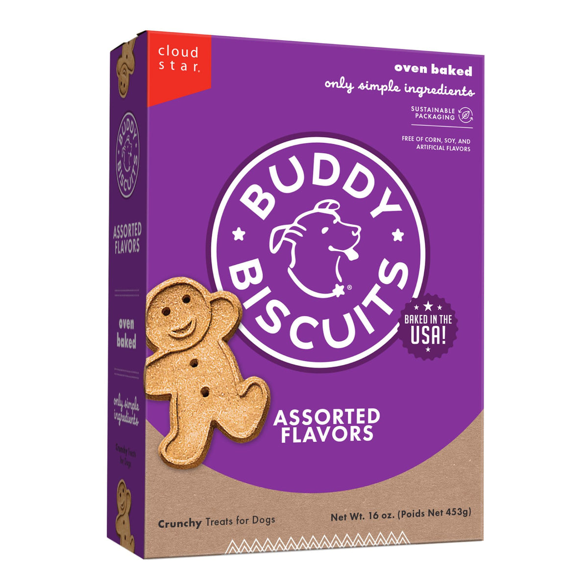 Buddy Biscuits Bacon & Cheese (6 Pack)