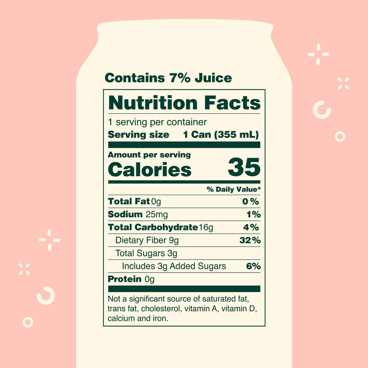 Prebiotic Soda Peaches & Cream, Tropical Punch, Strawberry Vanilla, Watermelon Lime, Prebiotic Soft Drinks, Supports Digestive Health & Gut Health, Plant Fiber, Low Calorie, Low Sugar, Vegan | 12 oz | 6-Pack| bundled by OMNICOAST GOODS, OCG.